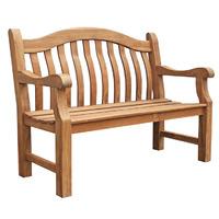 Balmoral Teak 2 Seater Bench