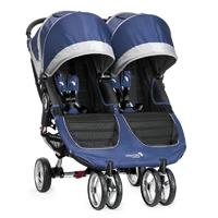 Baby Jogger City Mini Double Stroller-Cobalt Blue