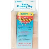 Balsa Wood Assortment Economy Bag 245981