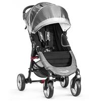 Baby Jogger City Mini Single 4 Wheel Stroller-Steel Grey