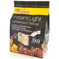 Bar-Be-Quick Instant Lighting FSC® Certified Charcoal - 3kg
