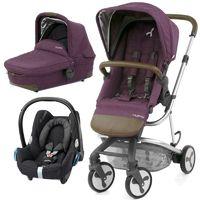 Babystyle Hybrid City 3in1 Travel System-Wild Orchid