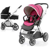 babystyle oyster 2 mirror finish black handle 2in1 pram system wow pin ...