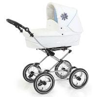 BabyStyle Prestige Classic Chassis Pram System-Prince