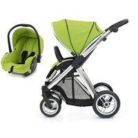 BabyStyle Oyster Max 2 Mirror Finish 2in1 Travel System-Lime