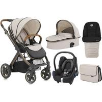 BabyStyle Oyster 2 Exclusive 3in1 Travel System-City Bronze + FREE Parasol Worth £22.50