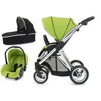 babystyle oyster max 2 mirror finish 3in1 travel system lime