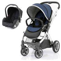 babystyle oyster 2 mirror finish black handle 2in1 travel system olive ...