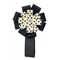 BabyStyle Ribbon-Black & Cream P...
