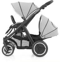 babystyle oyster max 2 black finish tandem stroller pure silver