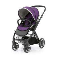 BabyStyle Oyster 2 Black Finish Stroller-Wild Purple