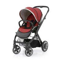 babystyle oyster 2 black finish stroller tango red