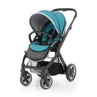 BabyStyle Oyster 2 Black Finish Stroller-Deep Topaz