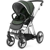 BabyStyle Oyster Max 2 Mirror Finish Stroller-Olive Green