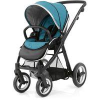 BabyStyle Oyster Max 2 Black Finish Stroller-Deep Topaz