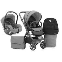 BabyStyle Oyster 2 Exclusive 2in1 Travel System-City Grey + FREE Parasol Worth £22.50