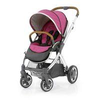 babystyle oyster 2 mirror tan handle stroller wow pink