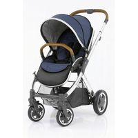 babystyle oyster 2 mirror tan handle stroller oxford blue