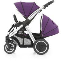 BabyStyle Oyster Max 2 Mirror Finish Tandem Stroller-Wild Purple