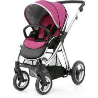 BabyStyle Oyster Max 2 Mirror Finish Stroller-Wow Pink