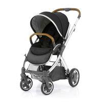 babystyle oyster 2 mirror tan handle stroller ink black