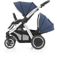 BabyStyle Oyster Max 2 Mirror Finish Tandem Stroller-Oxford Blue