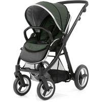 BabyStyle Oyster Max 2 Black Finish Stroller-Olive Green