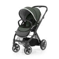 BabyStyle Oyster 2 Black Finish Stroller-Olive Green