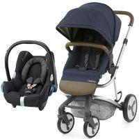 Babystyle Hybrid Edge 2in1 Travel System-Simply Navy