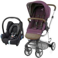 Babystyle Hybrid City 2in1 Travel System-Wild Orchid