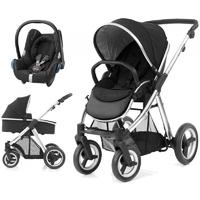 babystyle oyster max 2 mirror finish 3in1 cabriofix travel system