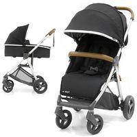 babystyle oyster zero 2in1 pram system ink black