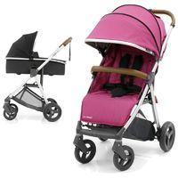 babystyle oyster zero 2in1 pram system wow pink