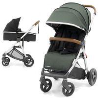 BabyStyle Oyster Zero 2in1 Pram System-Olive Green