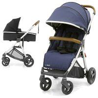 BabyStyle Oyster Zero 2in1 Pram System-Oxford Blue