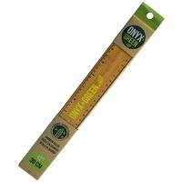 Bamboo Bevelled Edge Ruler - 12/30cm\