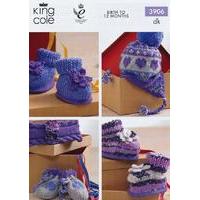 Baby Accessories in King Cole DK (3906)