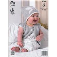 Baby Set in King Cole Comfort Baby DK (3735)