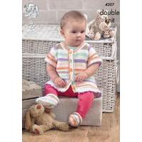 Baby Set in King Cole DK (4207)