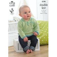 Baby Set in King Cole DK (4190)