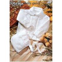 Baby\'s Coat and Bonnet in Peter Pan Baby Quick (P825) Digital Version
