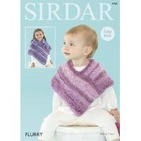Baby Coats & Ponchos in Sirdar Flurry Chunky (4768) - Digital Version