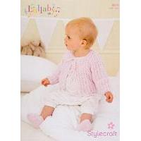 Baby\'s Cardigans In Stylecraft Lullably DK (8914)