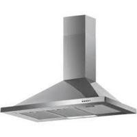 baumatic f100 2ss 100cm chimney hood in stainless steel