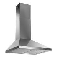 baumatic btc6720ss 60cm chimney hood in stainless steel