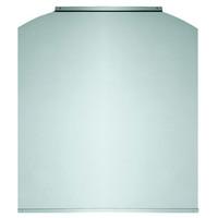 Baumatic BSC7 5SS 70cm Curved Splashback in Stainless Steel