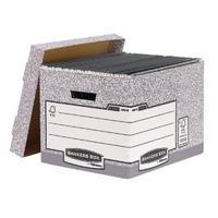Bankers Box Grey Standard Storage Box Pack of 10 00810-FF