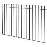 Ball Top Black Fence (L)1810mm