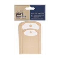 Bare Basics Kraft Tags and Pockets 6 Pack