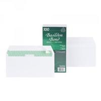 Basildon Bond DL Envelopes Peel and Seal 100gsm White Pack of 100